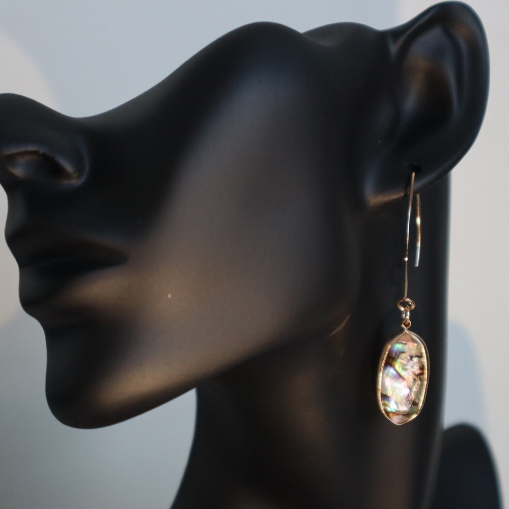 🔥Brand New Genuine Abalone Earrings - Picture 2 of 7